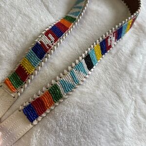 Beaded southwest cowgirl western belt.